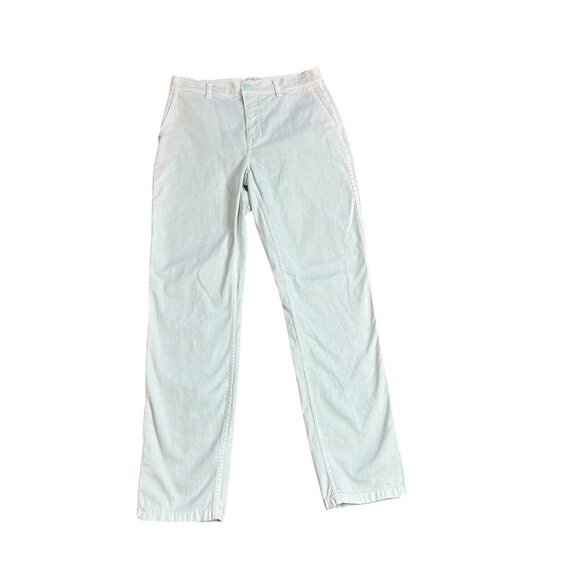 J. Crew Mint Green Vintage Straight Pants Size 27T - Picture 2 of 13